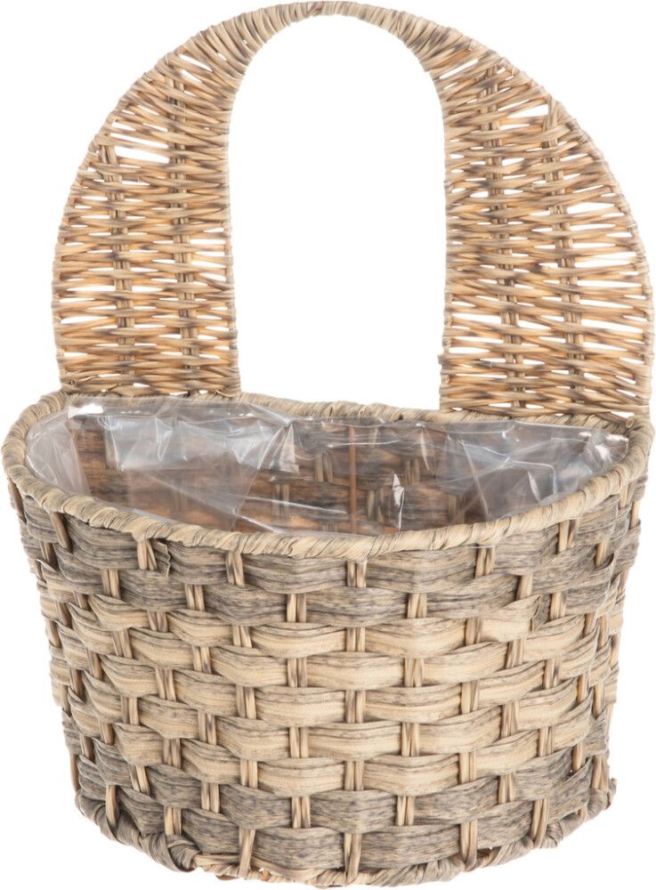 Seinäruukku Mocca puolikaari 26 x 18 x 16 cm