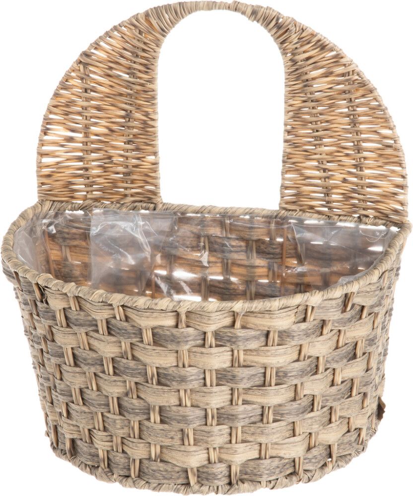 Seinäruukku Mocca puolikaari 32 x 22 x 17 cm