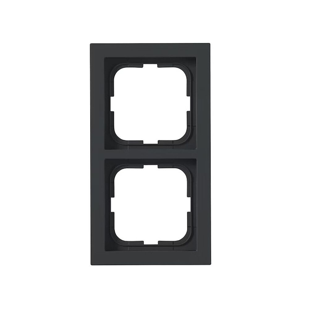 Peitelevy ABB Impressivo 2-os 1722F85-885P Mattamusta 85 x 156 mm