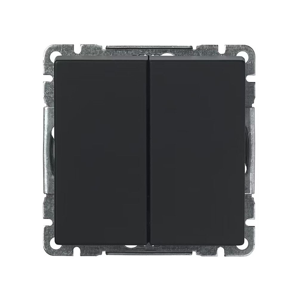 Kytkin ABB Impressivo 5 1065-885P Mattamusta 71 x 71 mm