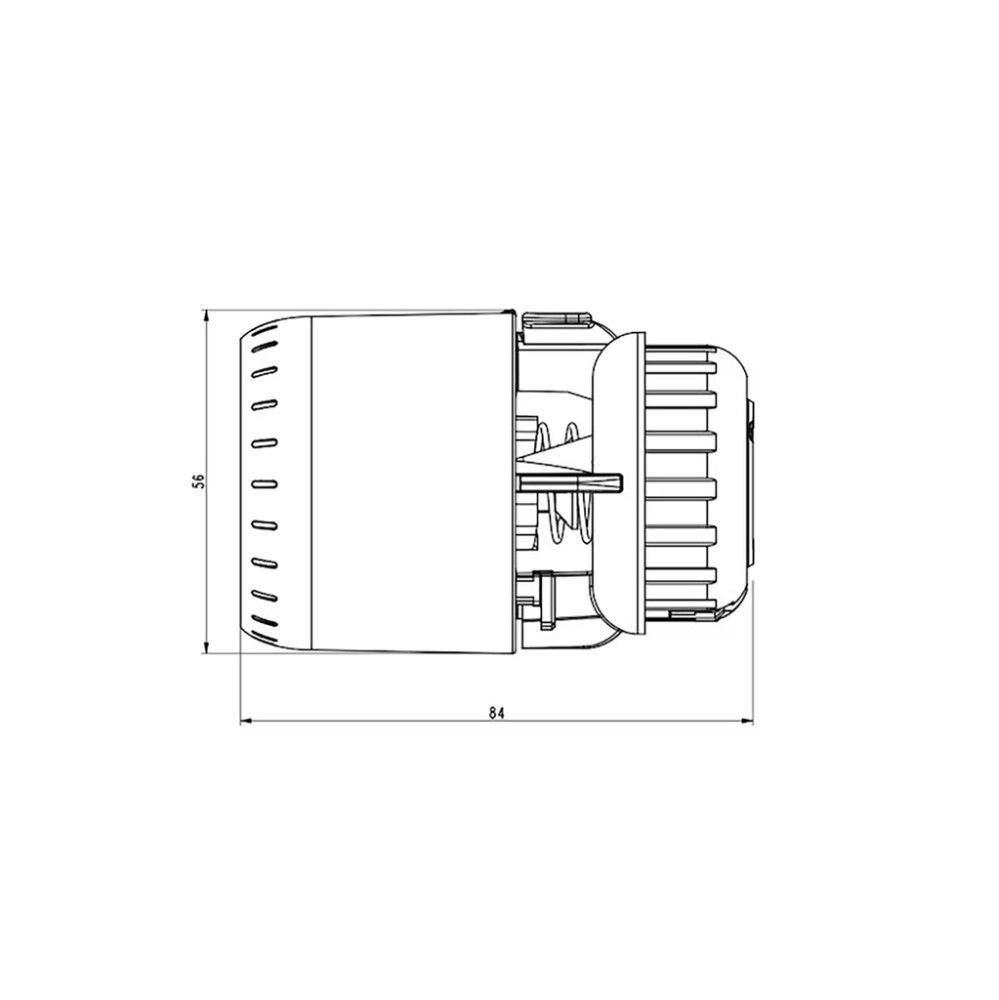 PATTERITERMOSTAATTI DANFOSS AVEO RA 23C