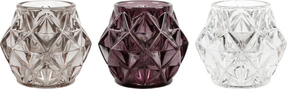 Kynttilänjalka Diamond 7 cm lajitelma