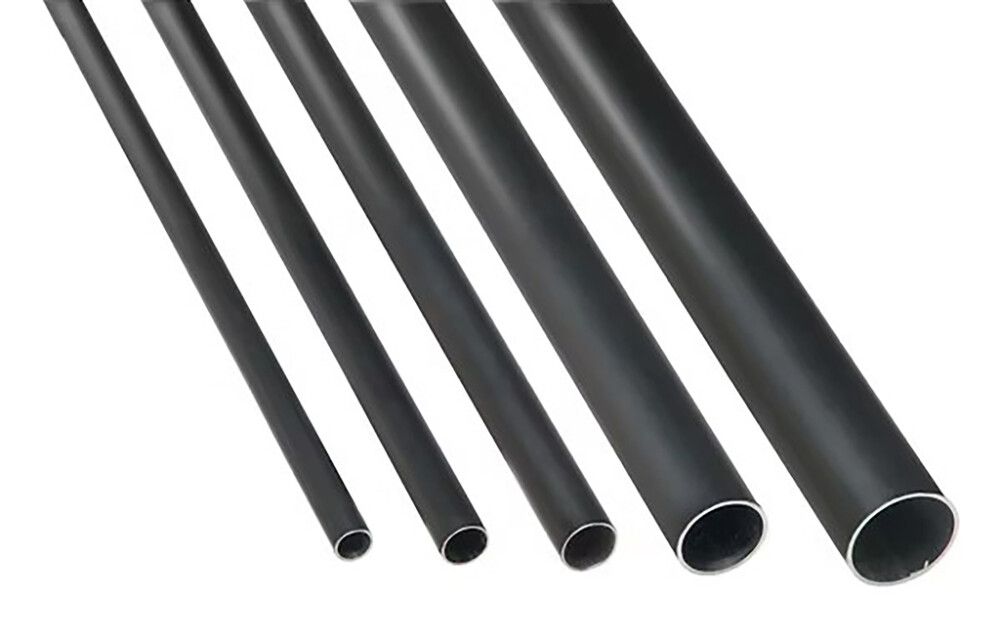 Alumiiniputki Ensto musta 20 x 3000 mm