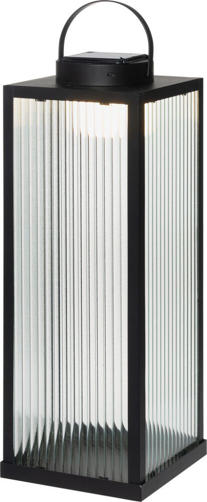 LED-lyhty 55 cm musta