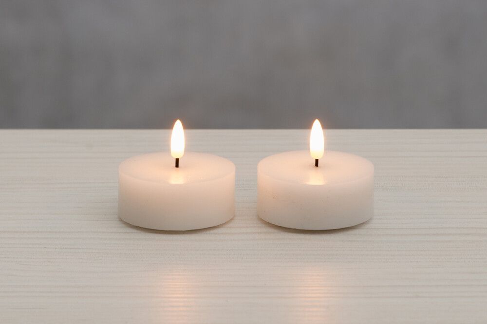 LED-kynttilä Maxi 6 cm 2 kpl