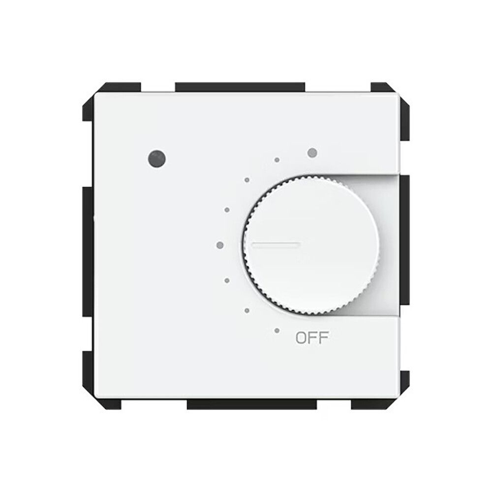Yhdistelmätermostaatti ABB bluetooth valkoinen 70 x 70 mm