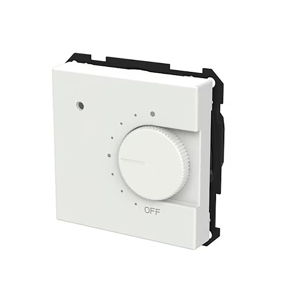 Yhdistelmätermostaatti ABB bluetooth valkoinen 70 x 70 mm