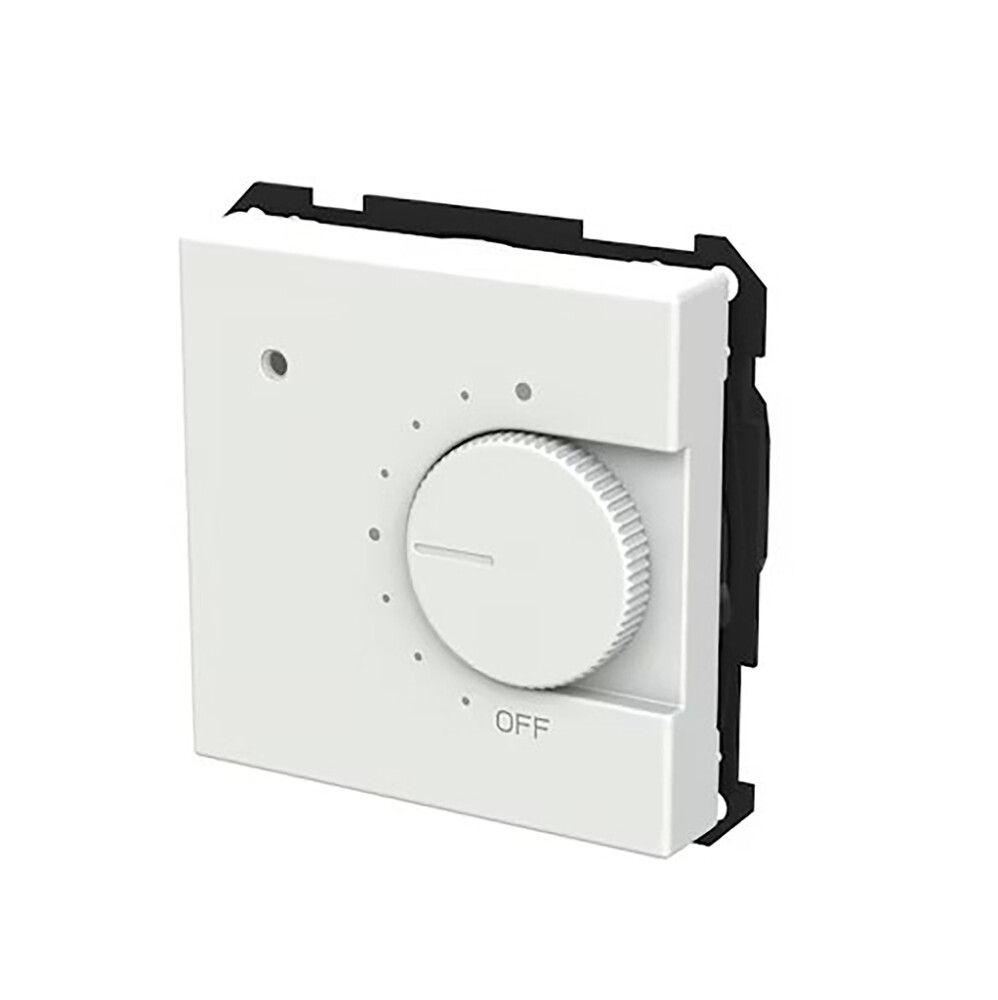 Yhdistelmätermostaatti ABB bluetooth mattavalkoinen 70 x 70 mm