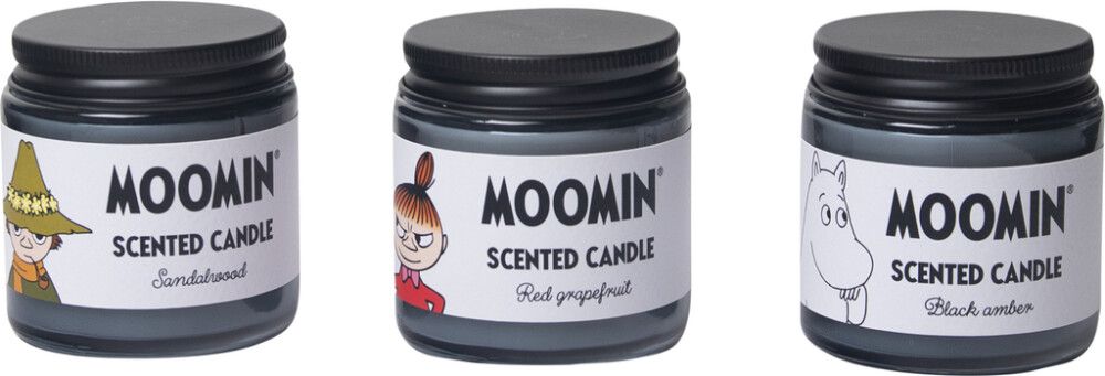 Tuoksukynttilä Muumi 18 h 3 kpl