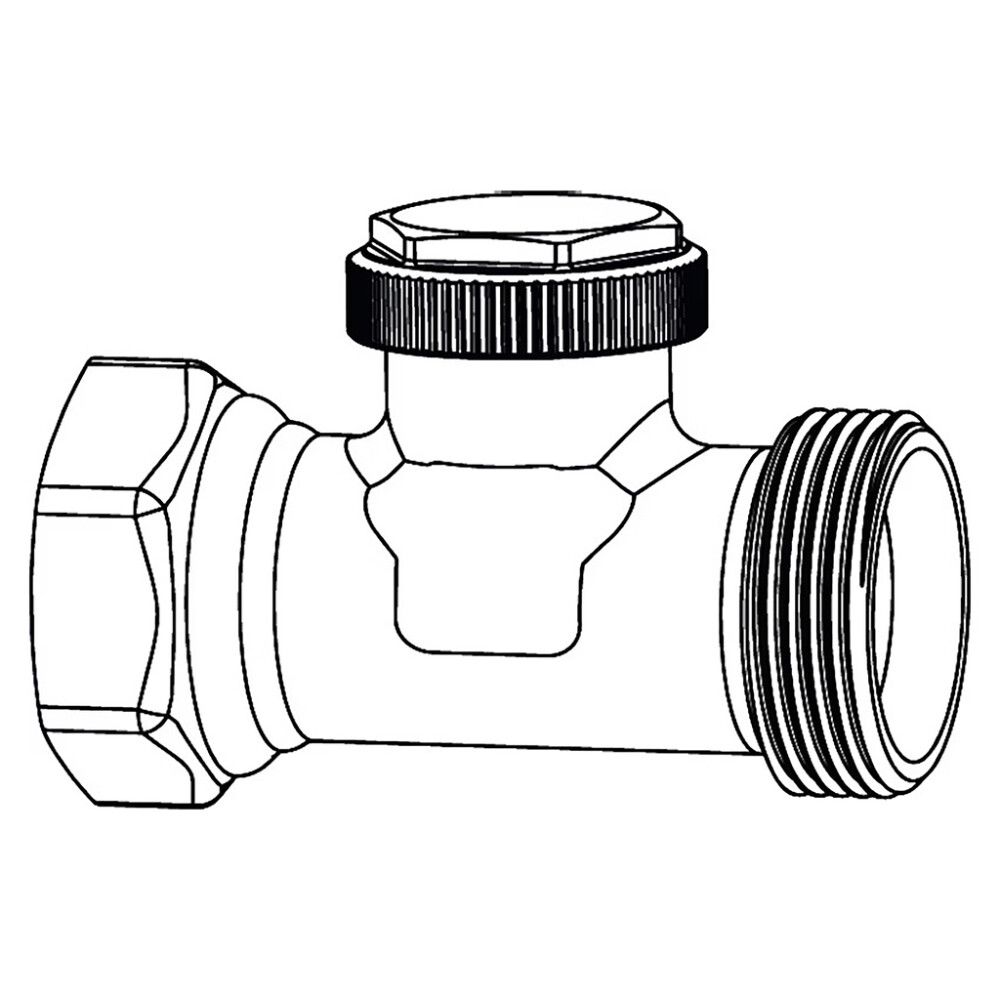 Paluuventtiili IMI suora 3/8"