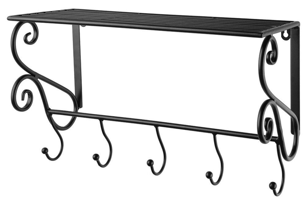 Seinänaulakko hyllyllä 4living Curly