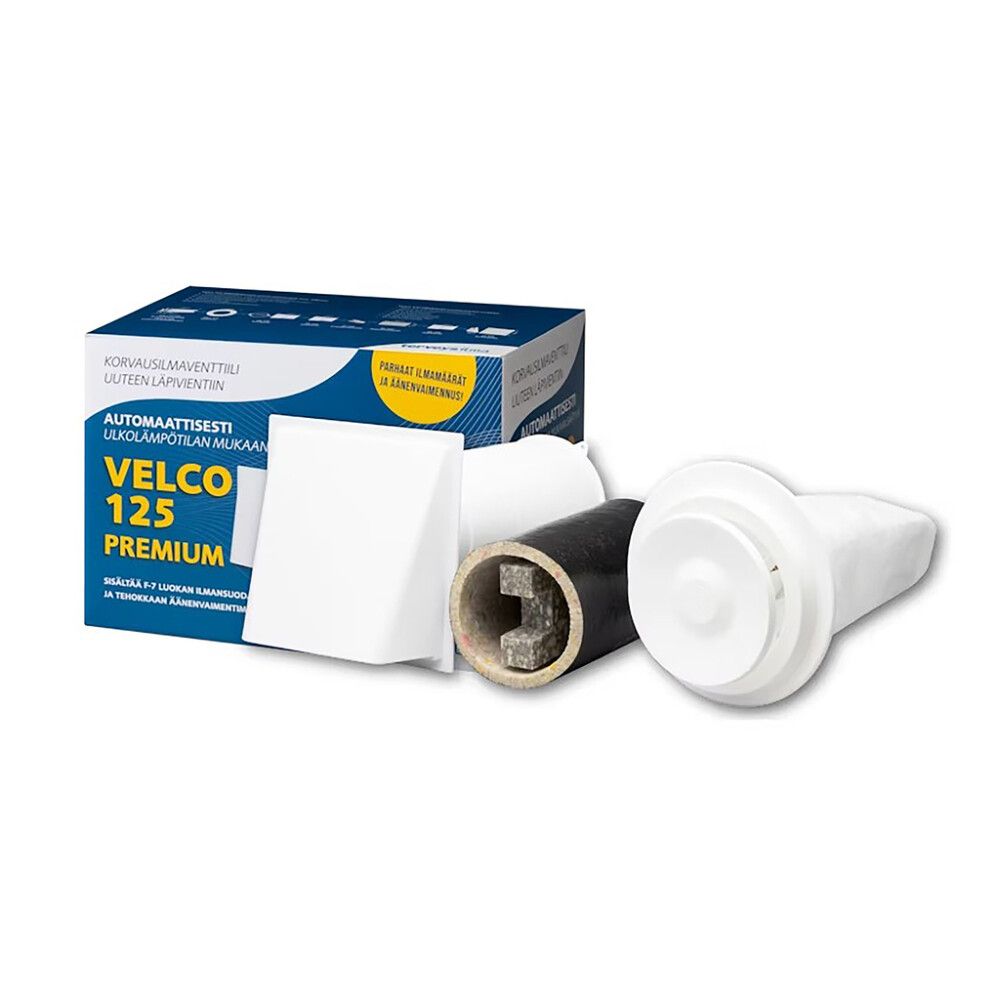 KORVAUSILMAVENTTIILI VELCO 125 PREMIUM