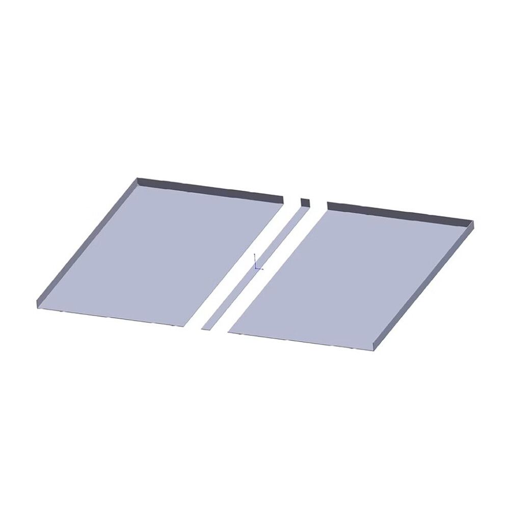 Suojakaukalo Tulvari AK-yleismalli Allaskaapille 80 cm