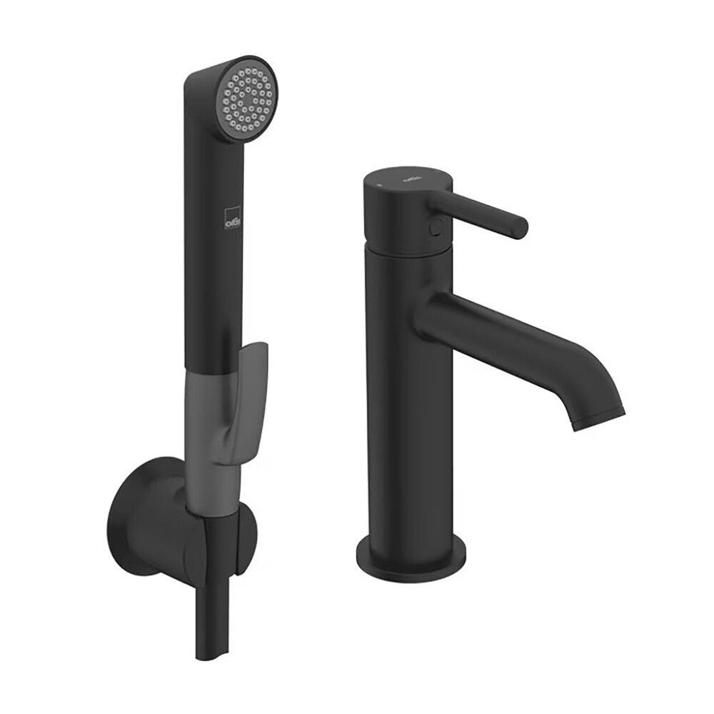 Pesuallashana Oras Optima Style 2606FH-33 bideellä mattamusta