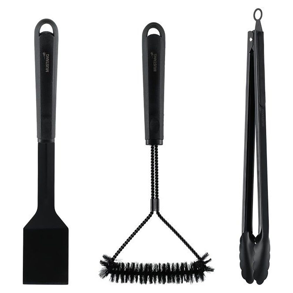 Grillausvälinesarja Mustang Black Line 3-osainen