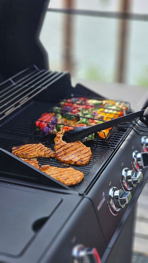 Grillausvälinesarja Mustang Black Line 3-osainen