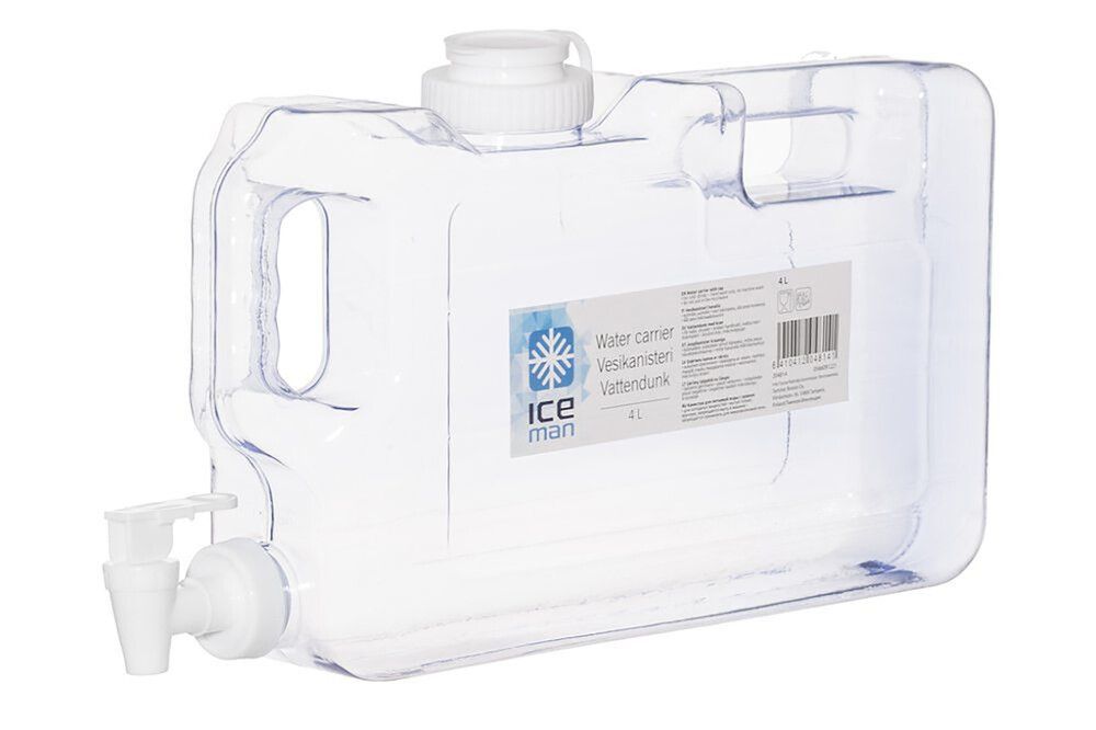 Vesisäiliö hanalla Iceman 4 l