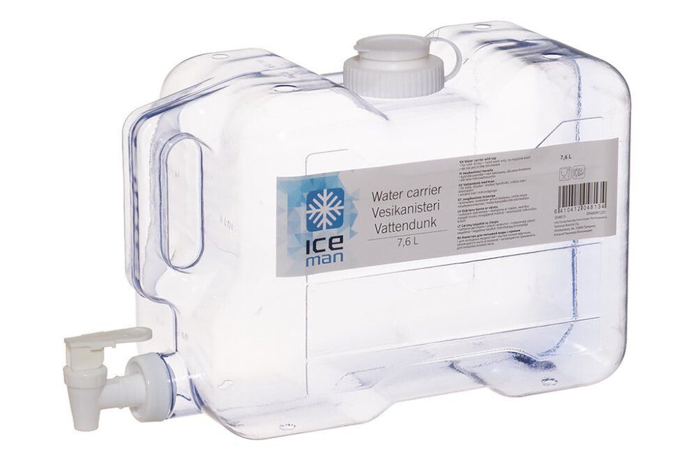 Vesisäiliö hanalla Iceman 7,6 l