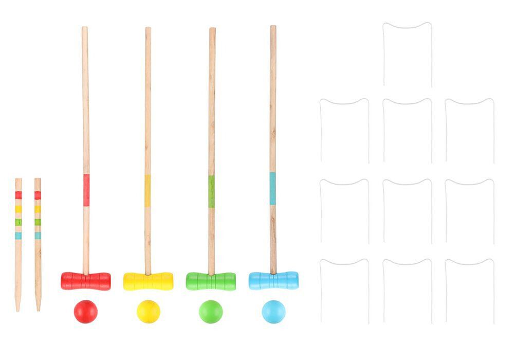 Krokettipeli Atom 4 pelaajalle