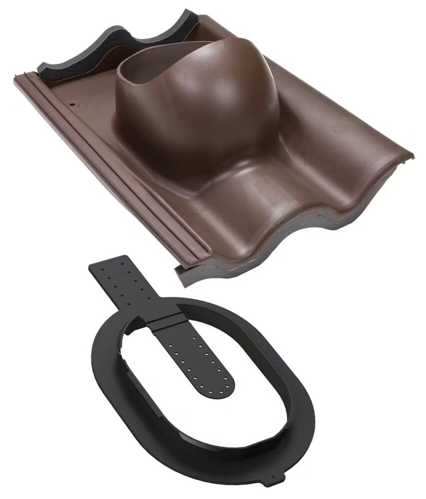 Kattolevy Vilpe Click Tiili 440 x 330 x 165 mm Ruskea