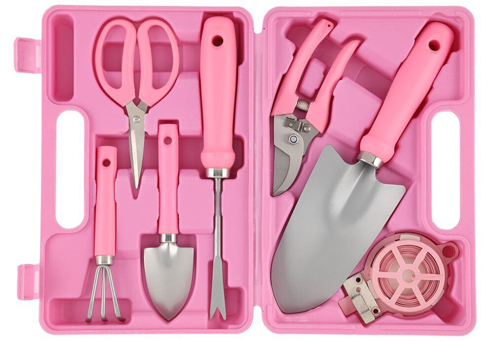 Puutarhatyökalusarja Pink 7-os