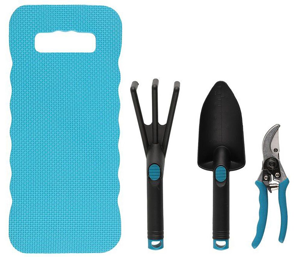 Puutarhan käsityökalusarja Tarmo 4-osainen