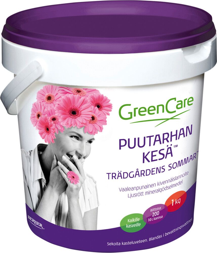 Ravinnejauhe Greencare Puutarhan Kesä 1 kg