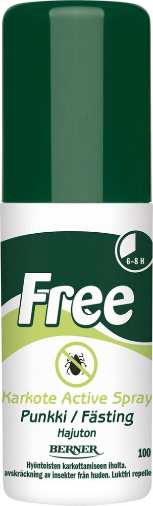 Punkkikarkote Free 100 ml