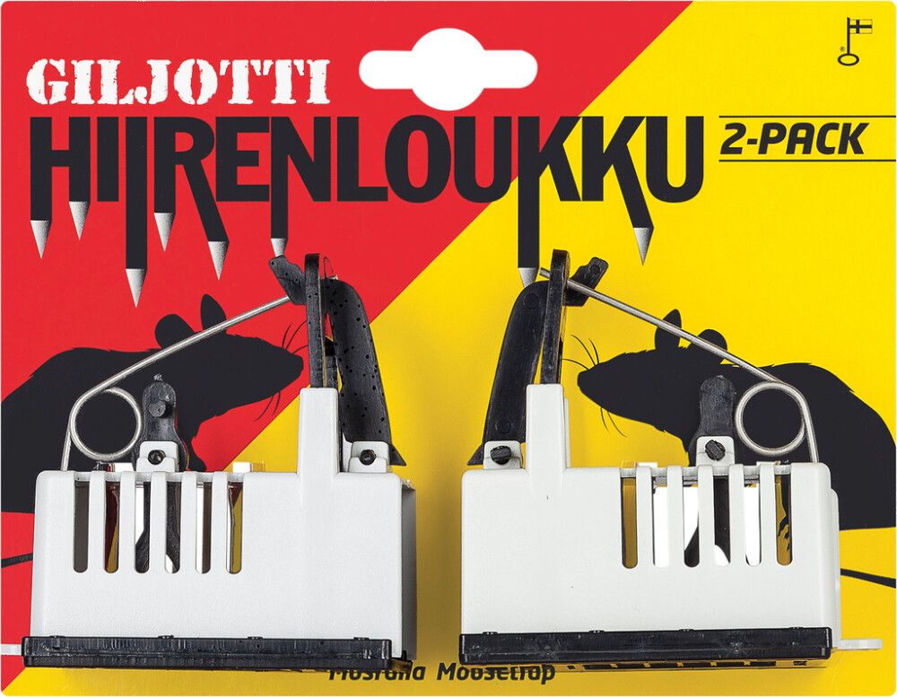Hiirenloukku Giljotti 2 kpl