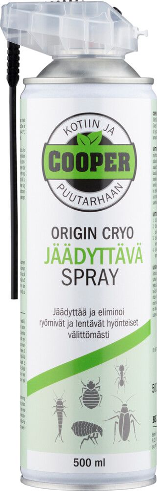 Jäädyttävä spray Cooper Origin Cryo hyönteistorjuntaan