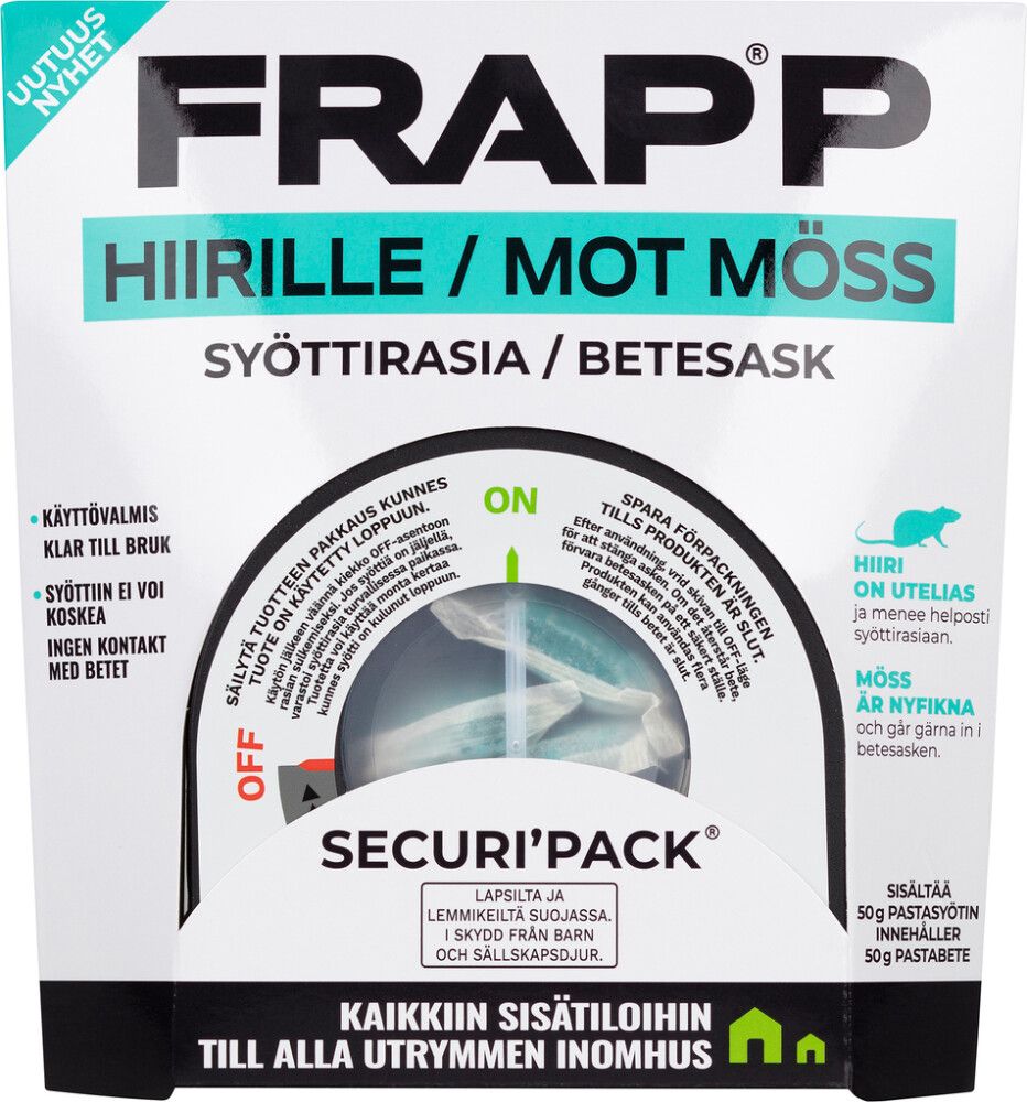 Syöttirasia hiirille Frap P 50 g