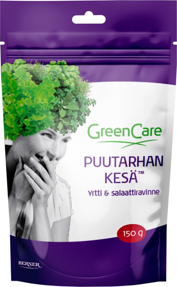 Yrtti- ja salaattiravinne Greencare 150 g