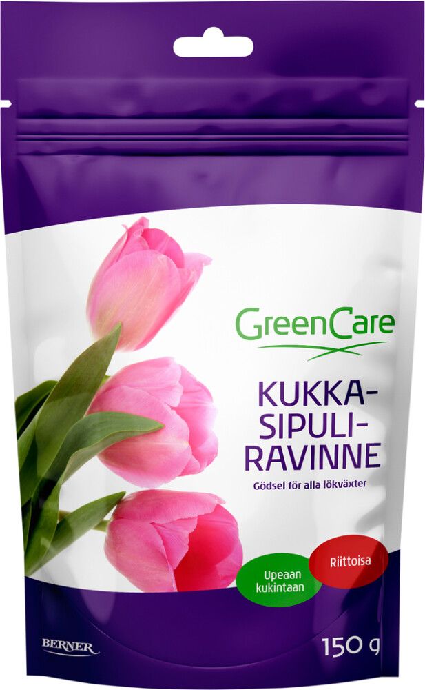 Kukkasipuliravinne Greencare 150 g