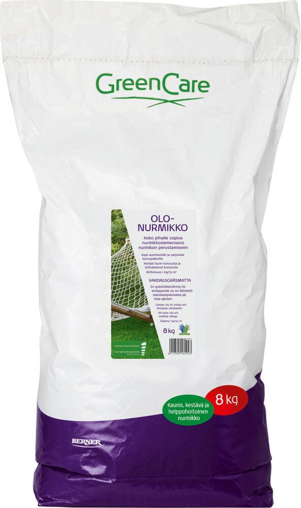 Olonurmikko Greencare 8 kg