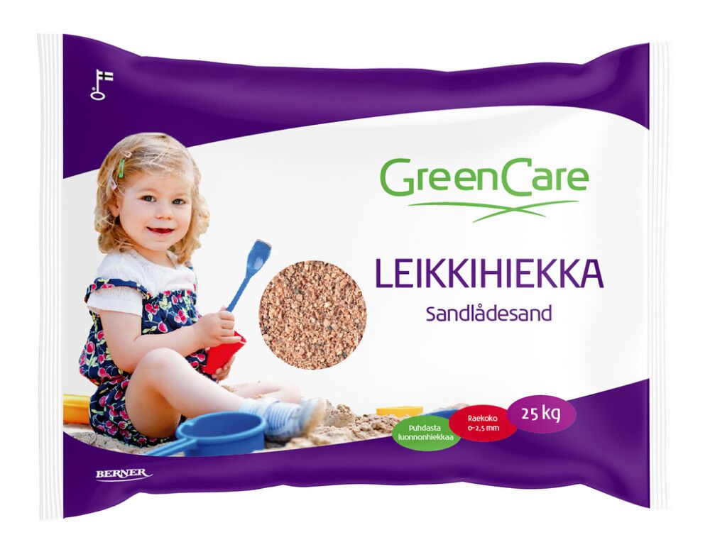 Leikkihiekka GreenCare 0–2,5 mm 25 kg