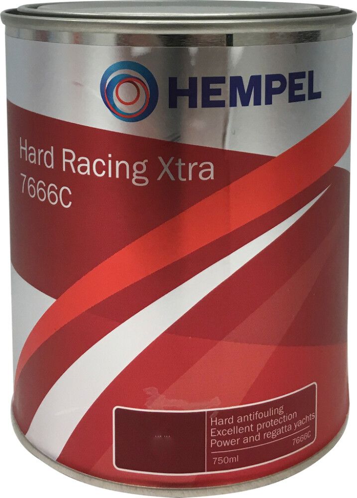Kova Antifouling-maali Hempel Hard Racing Xtra 7666C Red 0,75 l