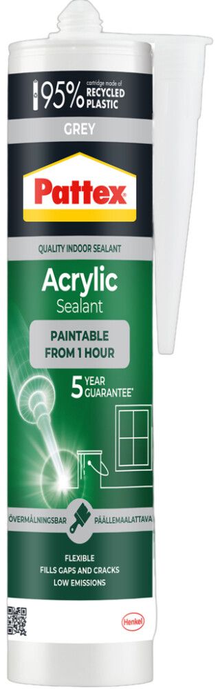 Akryylimassa Pattex 280 ml