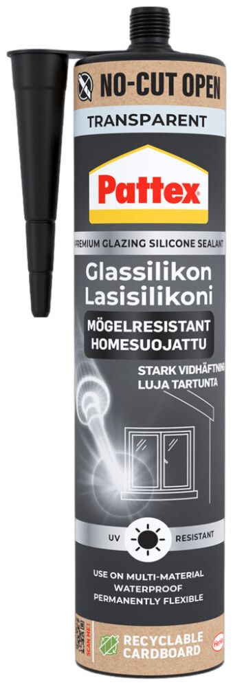 Lasisilikoni Pattex 280 ml