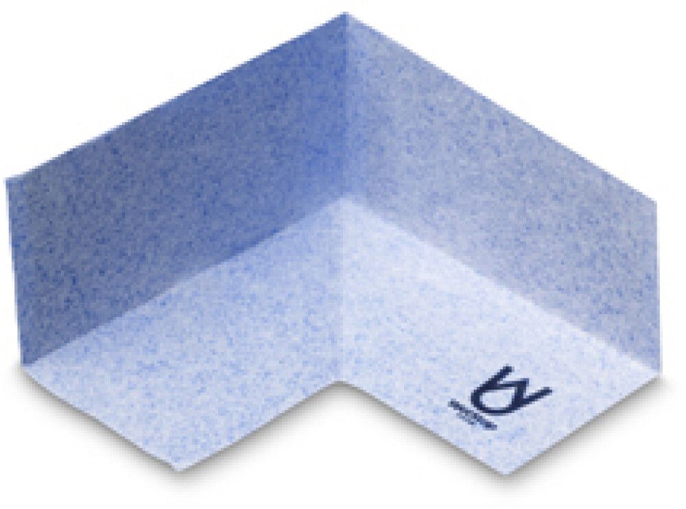 Sisäkulmavahvike WetStop PC 110 x 110 mm