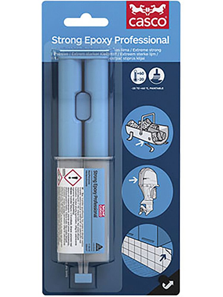 Epoksiliima Casco Strong Epoxy Professional 24 ml