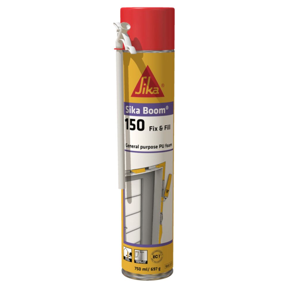 Polyuretaanivaahto Sika Boom - 150 Fix & Fill 750 ml