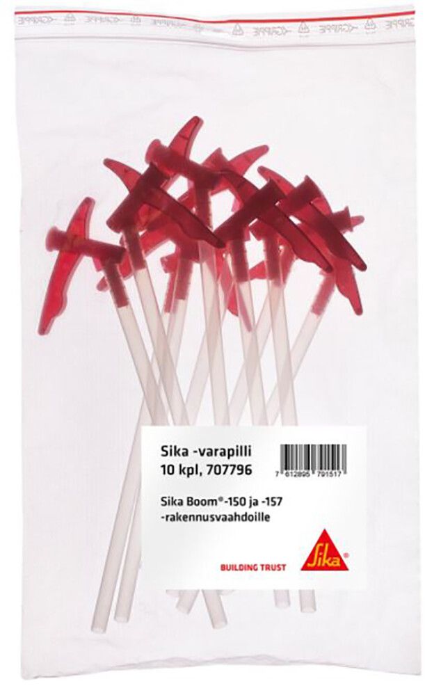 Suutin / pilli Sika Boom -150 ja -157 -vaahtopulloille