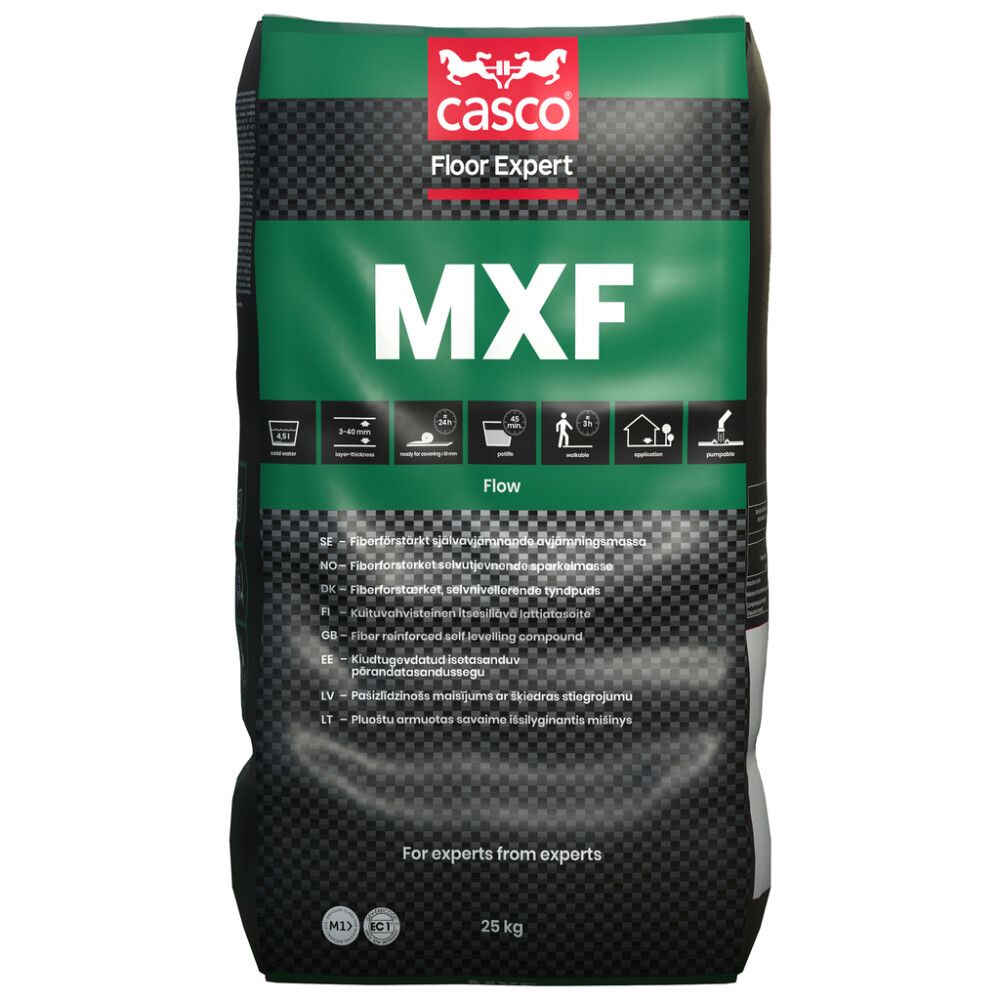 Lattiatasoite Casco FE MXF 25 kg kuituvahvistettu