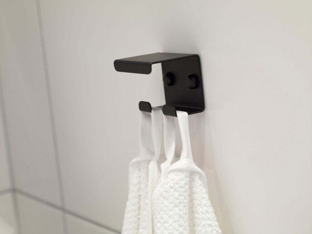 Kaksoiskoukku Habo Poseidon 2-os Musta