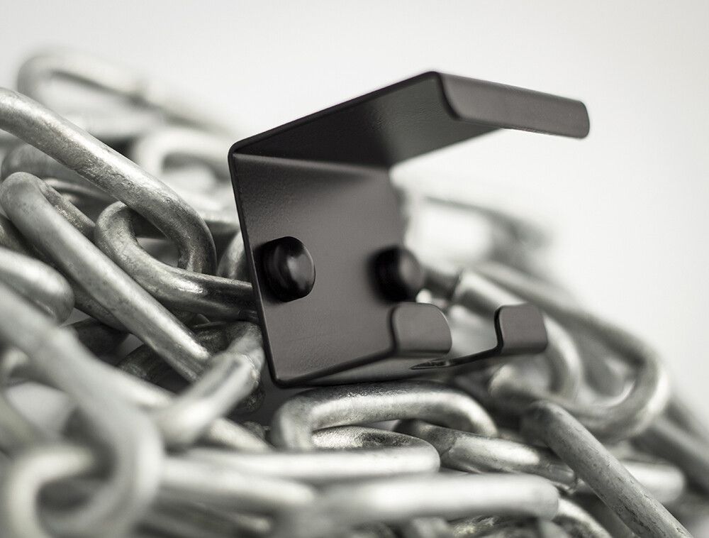 Kaksoiskoukku Habo Poseidon 2-os Musta