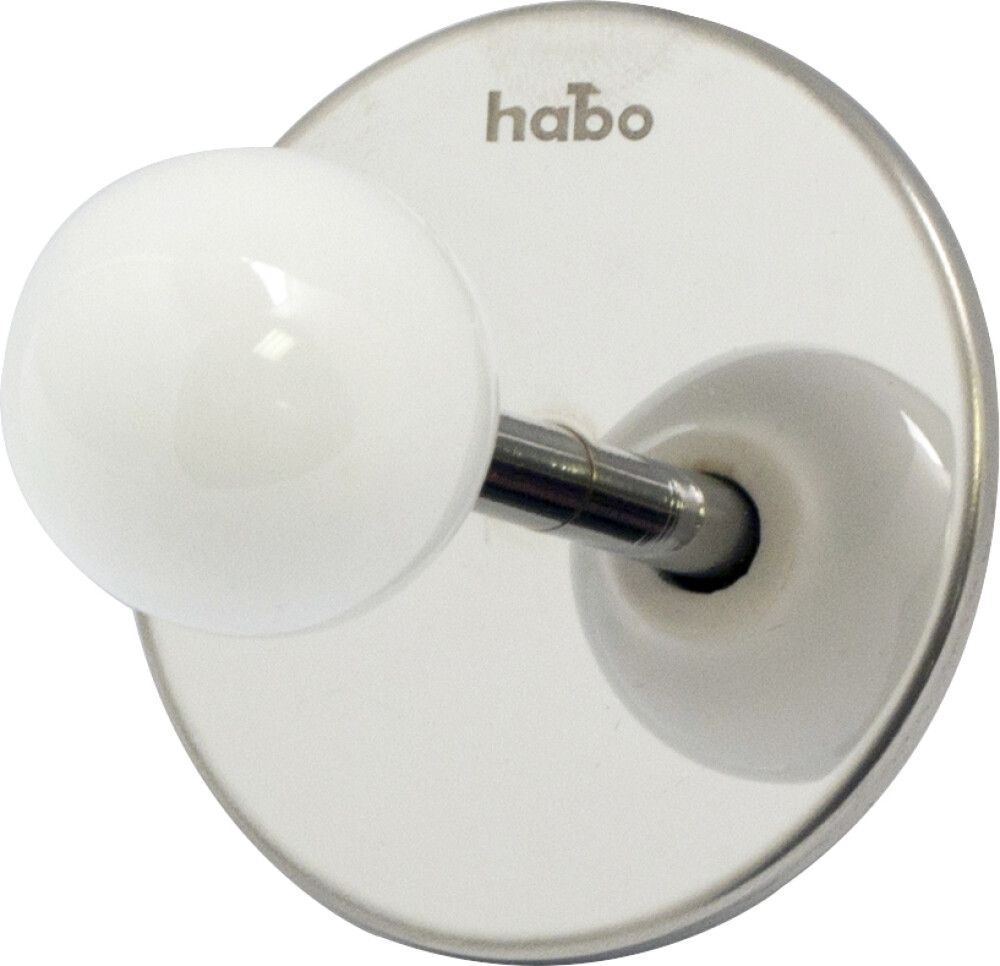 Koukku Habo Pearl Valkoinen