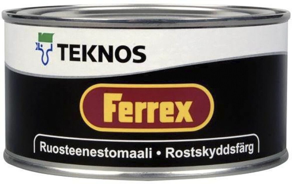 Ruosteenestomaali Teknos Ferrex Musta