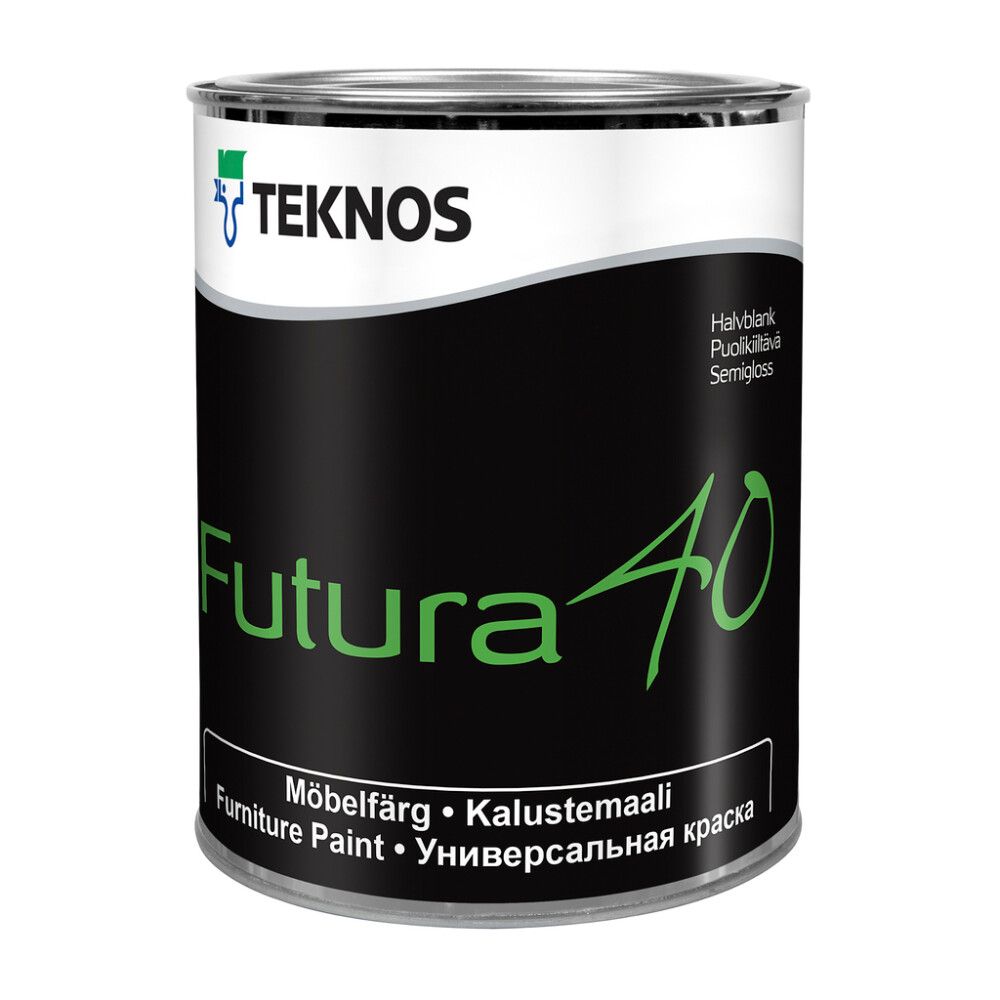 Kalustemaali Teknos Futura Aqua 40 BAUHAUS Kalustemaali Teknos Futura Aqua 40 BAUHAUS