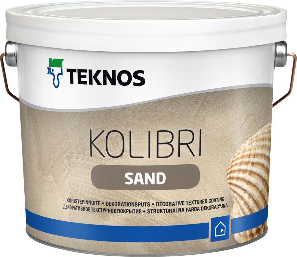 Koristepinnoite Teknos Kolibri Sand