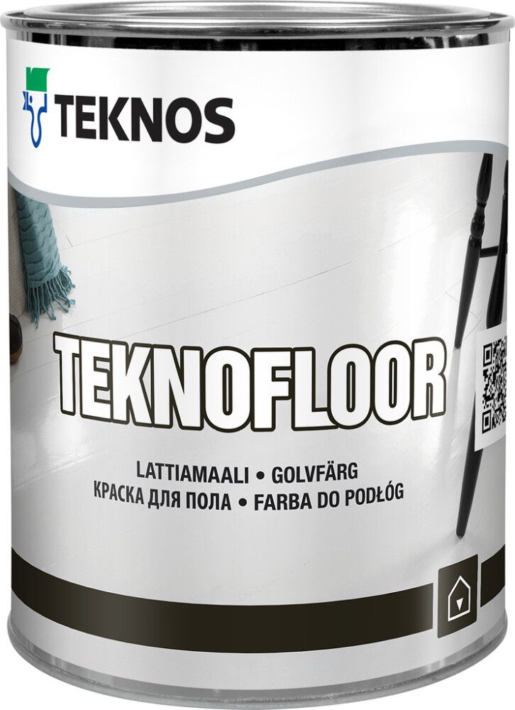 Lattiamaali Teknos Teknofloor Harmaa